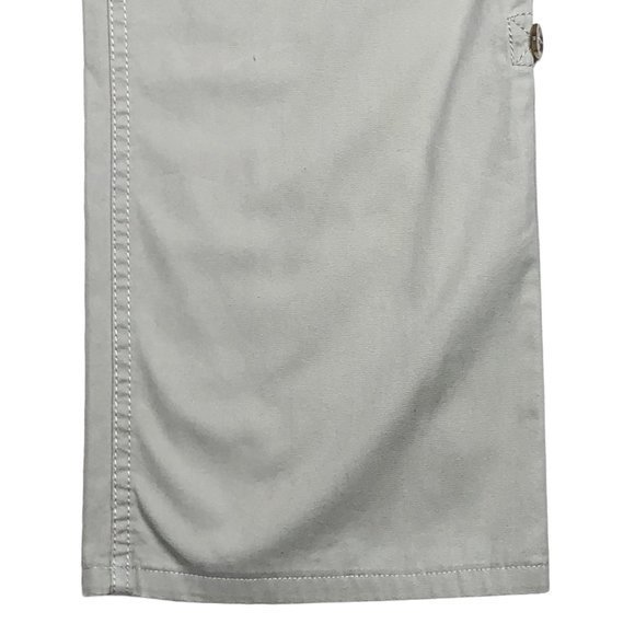 Michael Kors Womens Cropped Pants Roll Up Hem Straight Leg Low Rise Size 6 - Picture 9 of 11